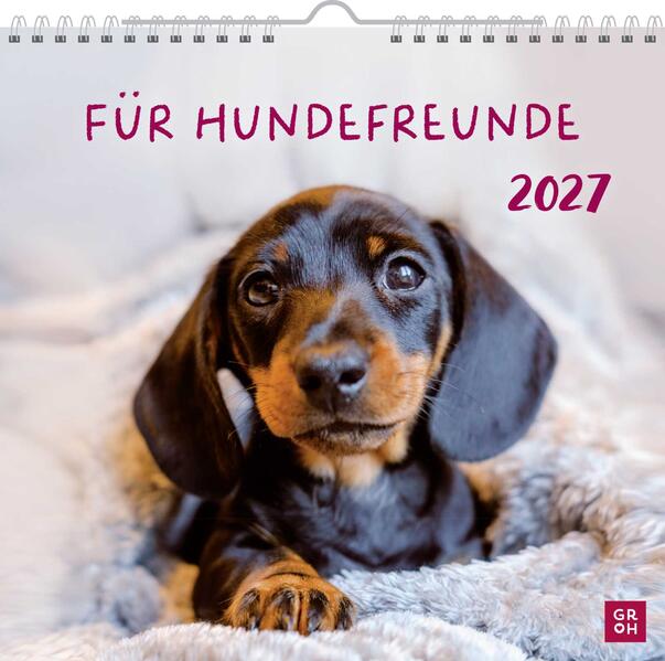 Produktbild: Wandkalender 2027: Für Hundefreunde