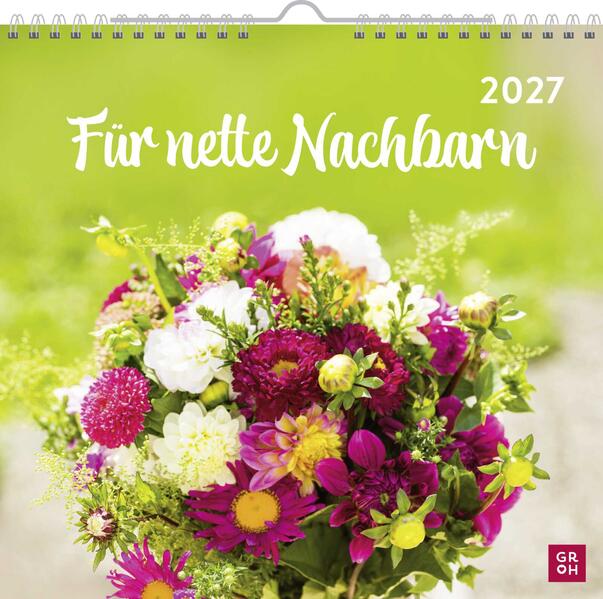 Produktbild: Wandkalender 2027: Für nette Nachbarn