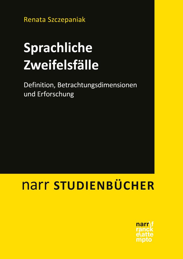 Produktbild: Sprachliche Zweifelsfälle | Renata Szczepaniak