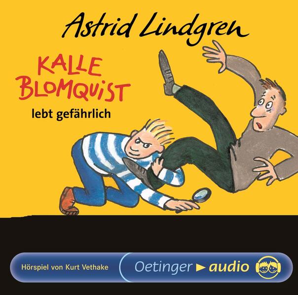 Produktbild: Kalle Blomquist 2. Kalle Blomquist lebt gefährlich, 1 Audio-CD | Astrid Lindgren
