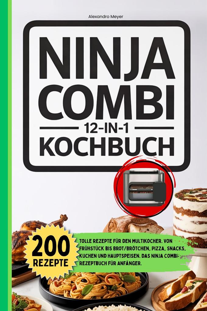 Produktbild: Ninja Combi 12 in 1 Kochbuch | Meyer Alexandro