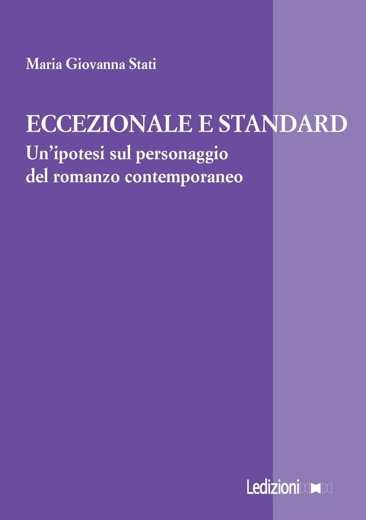 Produktbild: Eccezionale e standard | Maria Giovanna Stati