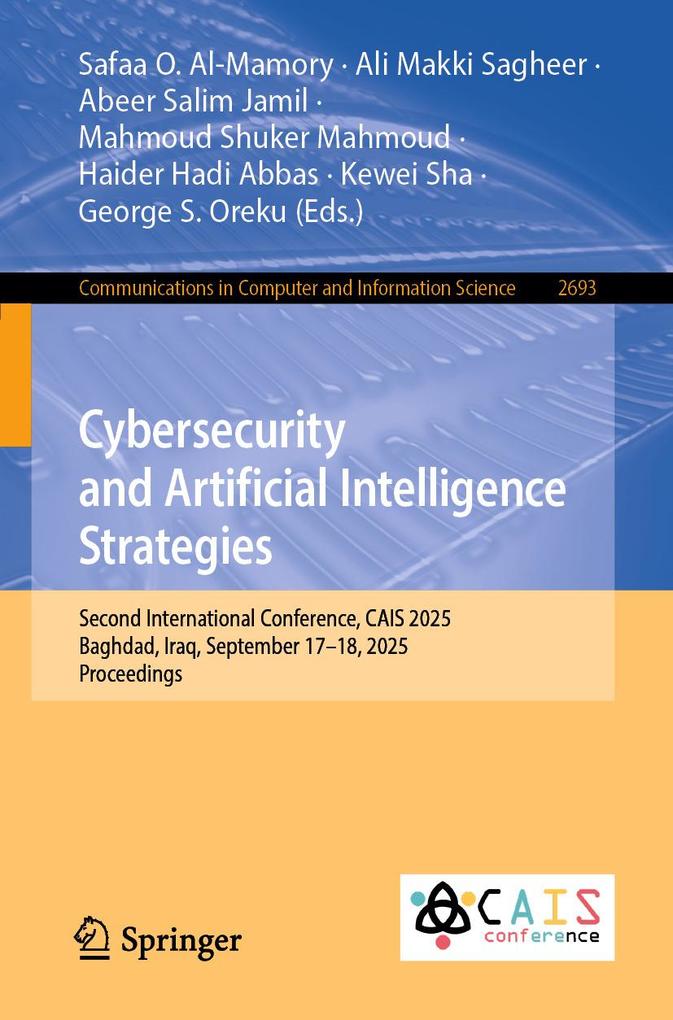 Produktbild: Cybersecurity and Artificial Intelligence Strategies