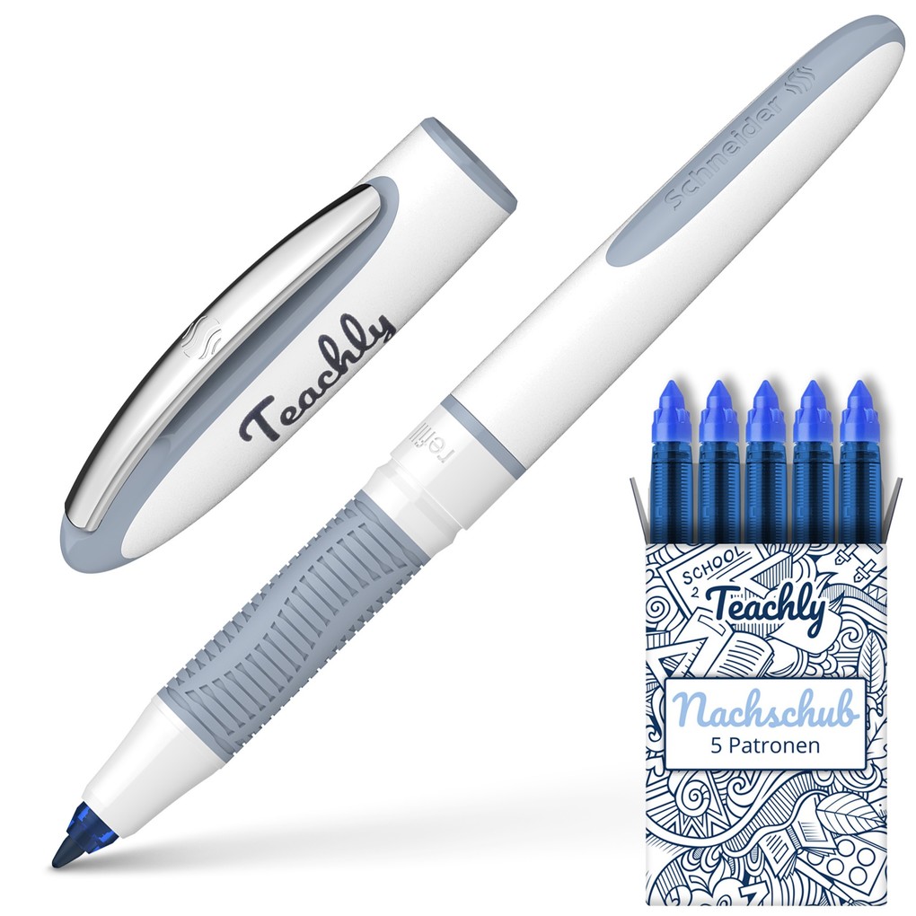 Produktbild: Teachly Tintenroller Superstudent, Anthrazit