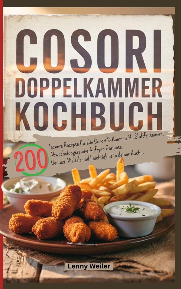 Produktbild: Cosori Doppelkammer Kochbuch | Lenny Weiler