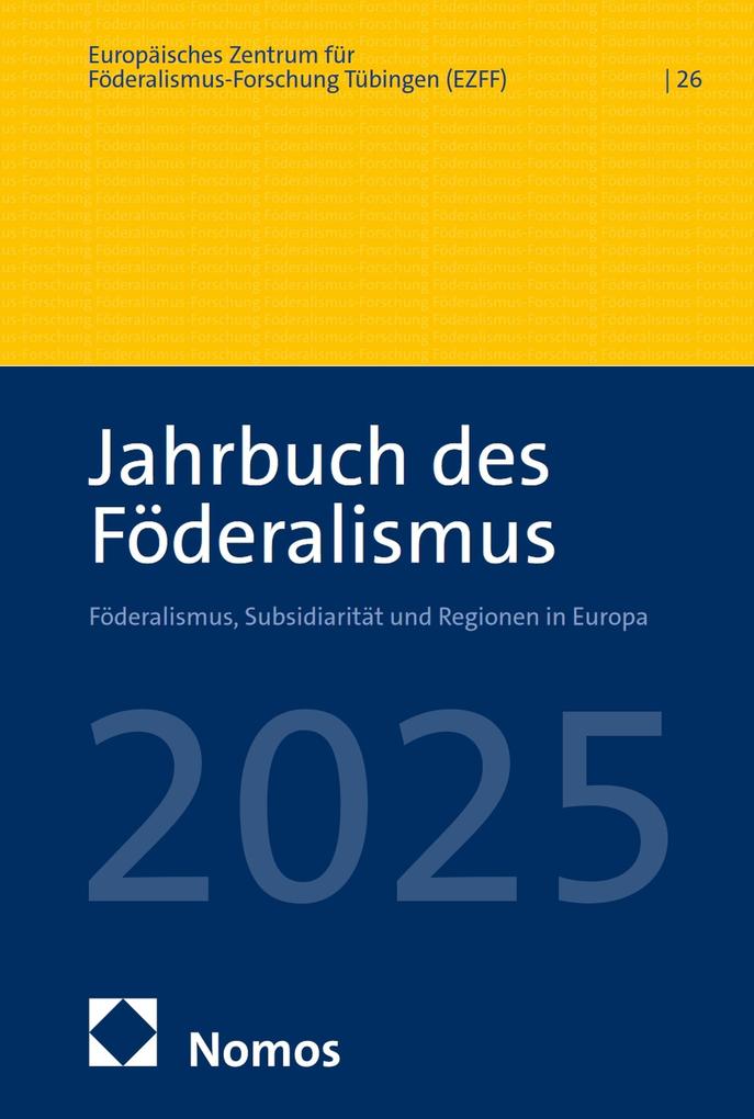 Produktbild: Jahrbuch des Föderalismus 2025