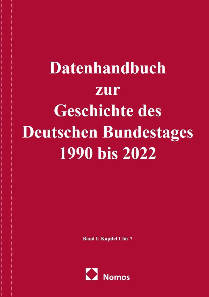 Produktbild: Datenhandbuch zur Geschichte des Deutschen Bundestages 1990 bis 2022 | Michael F. Feldkamp