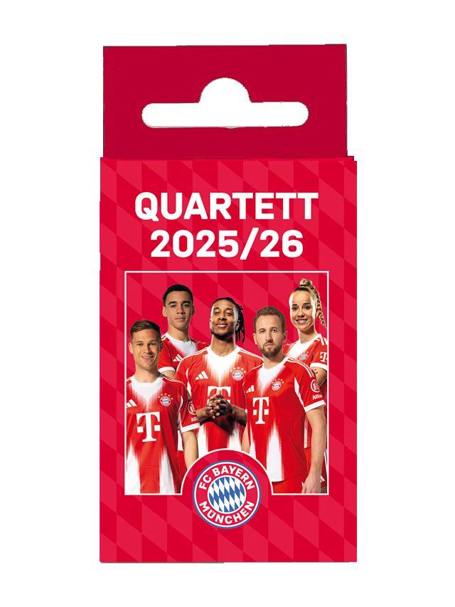 Produktbild: FC Bayern München Quartett 25/26