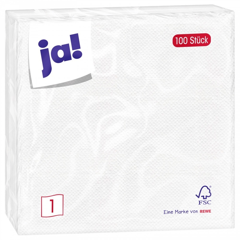 Produktbild: Ja! praegeservietten, 100er Pack