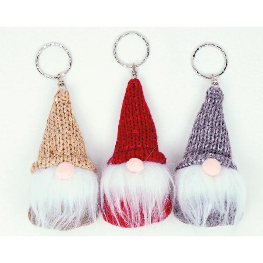 Produktbild: Wichtel mit Schluesselanhaenger und langem Bart