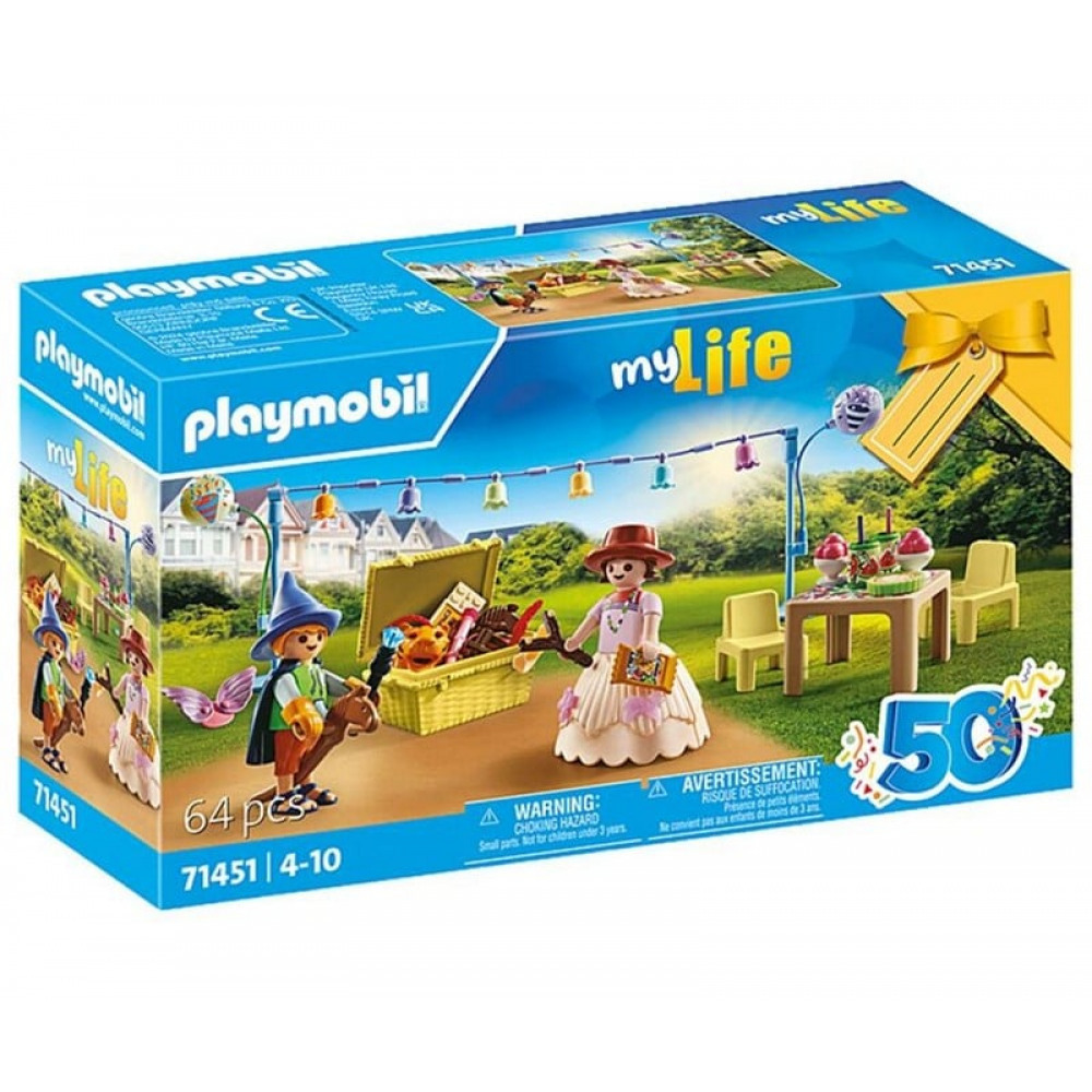 Produktbild: Playmobil My Life Geschenkset Kostuemparty 14x25cm
