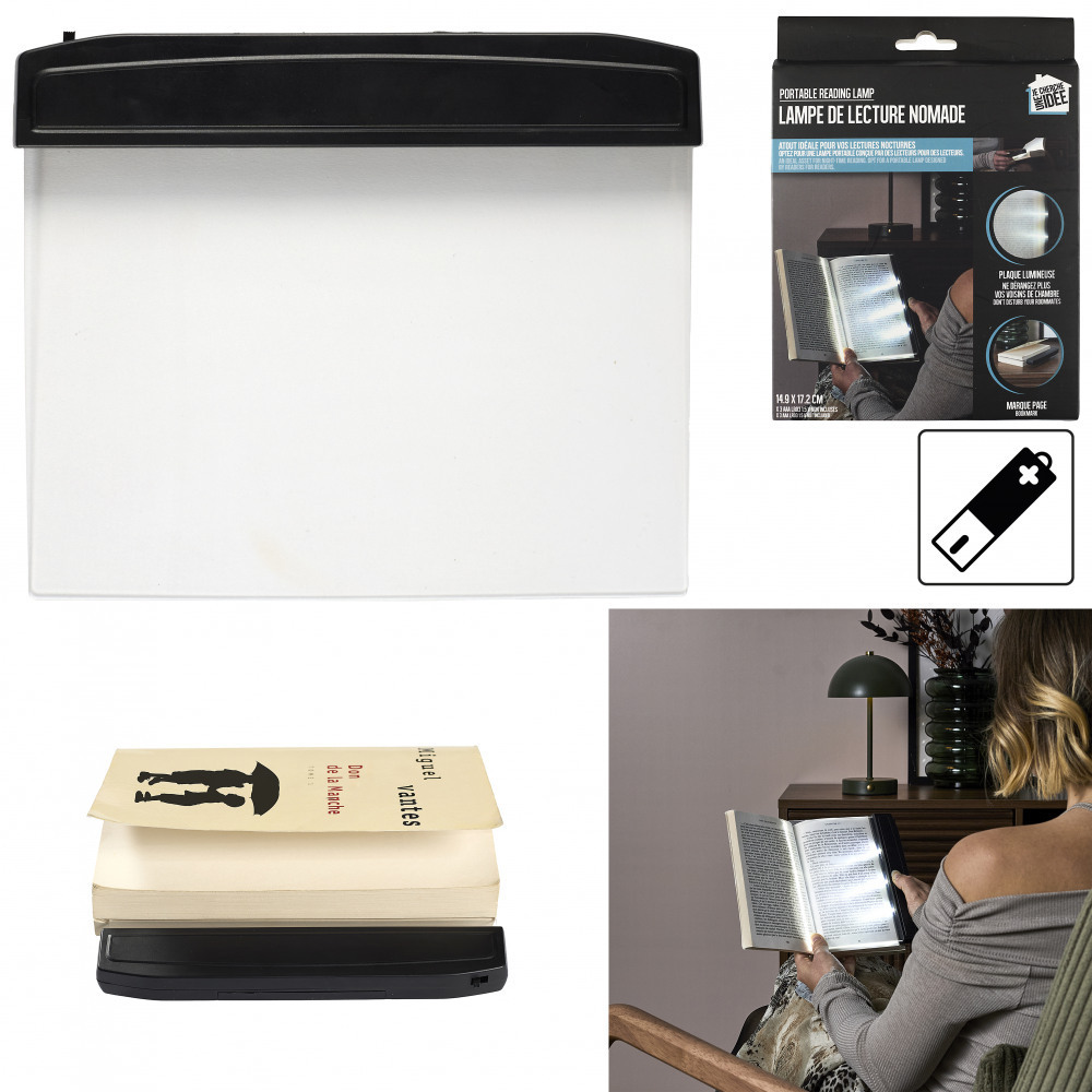 Produktbild: batteriebetriebene LED-Leseleuchte