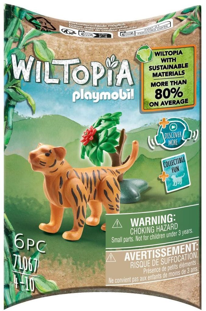 Produktbild: PLAYMOBIL 71067 - Wiltopia - Junger Tiger