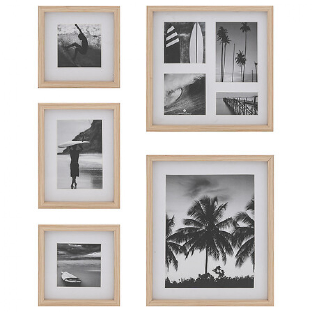 Produktbild: Erin Fotorahmen x5, braun