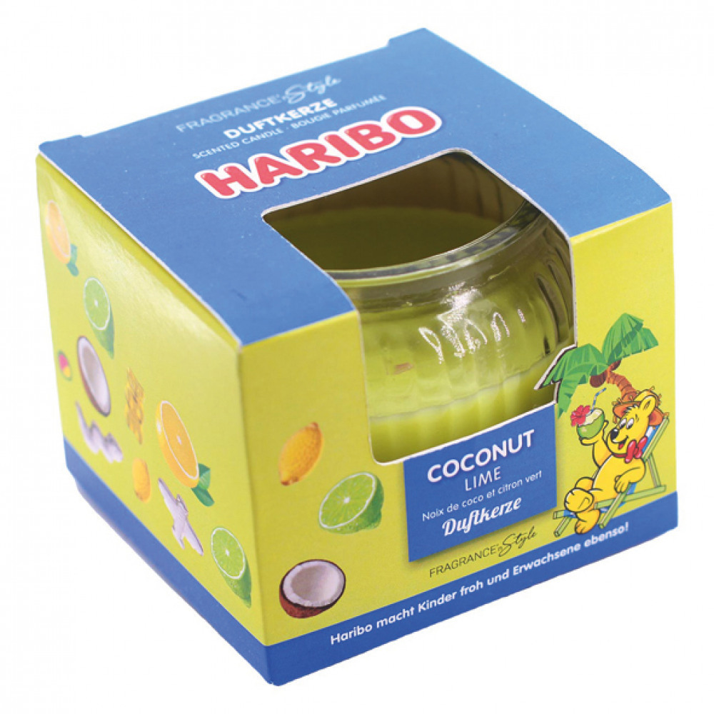 Produktbild: Duftkerze Haribo 85g Coconut Lime