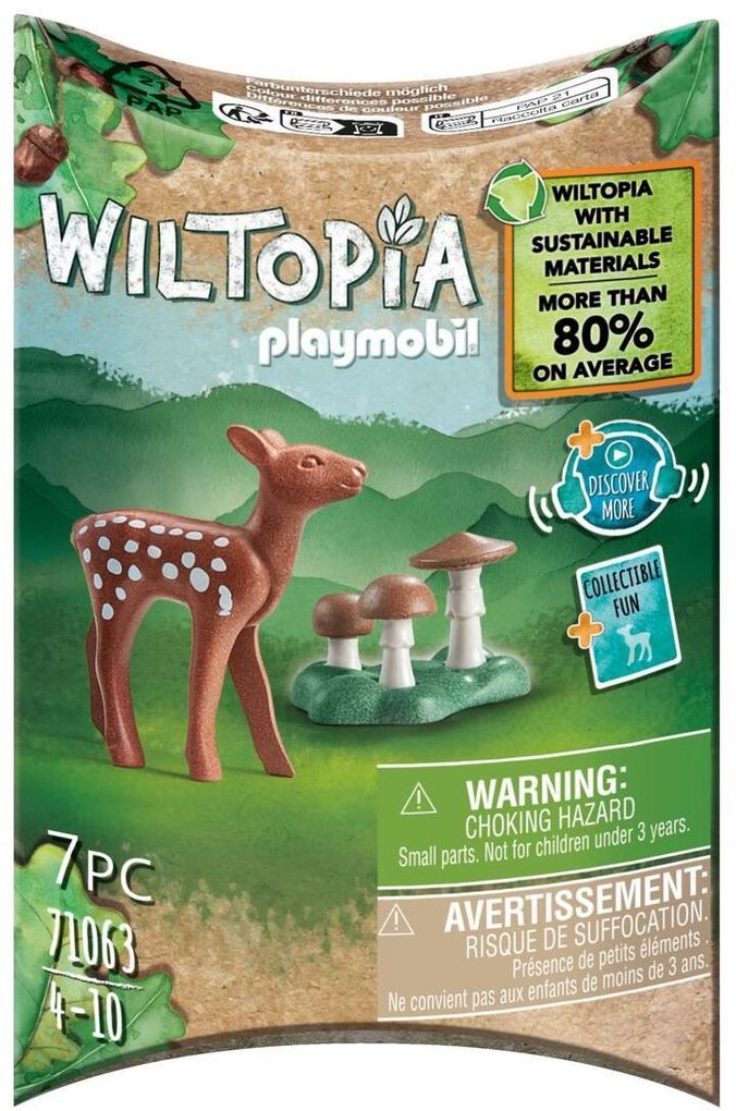 Produktbild: PLAYMOBIL 71063 - Wiltopia - Rehkitz