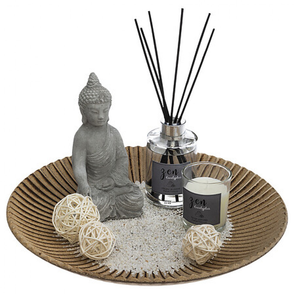 Produktbild: flache Zen-Duftbox, mehrfarbig