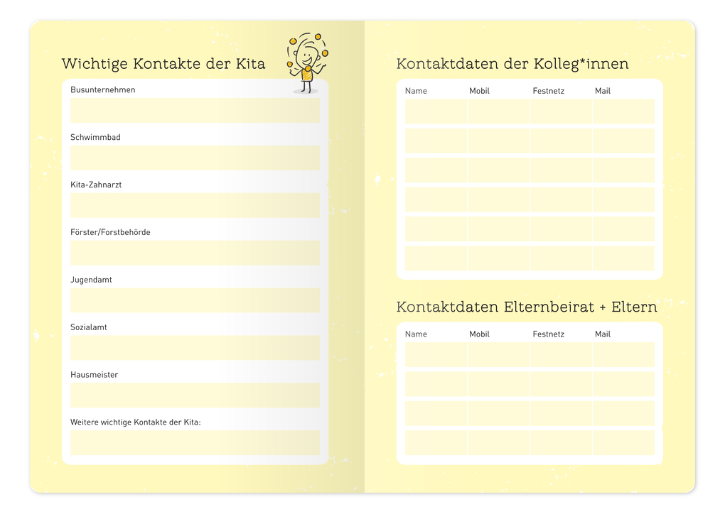 Weitere Ansicht: Der Kita-Planer 2026 / 2027 | Lena Buchmann