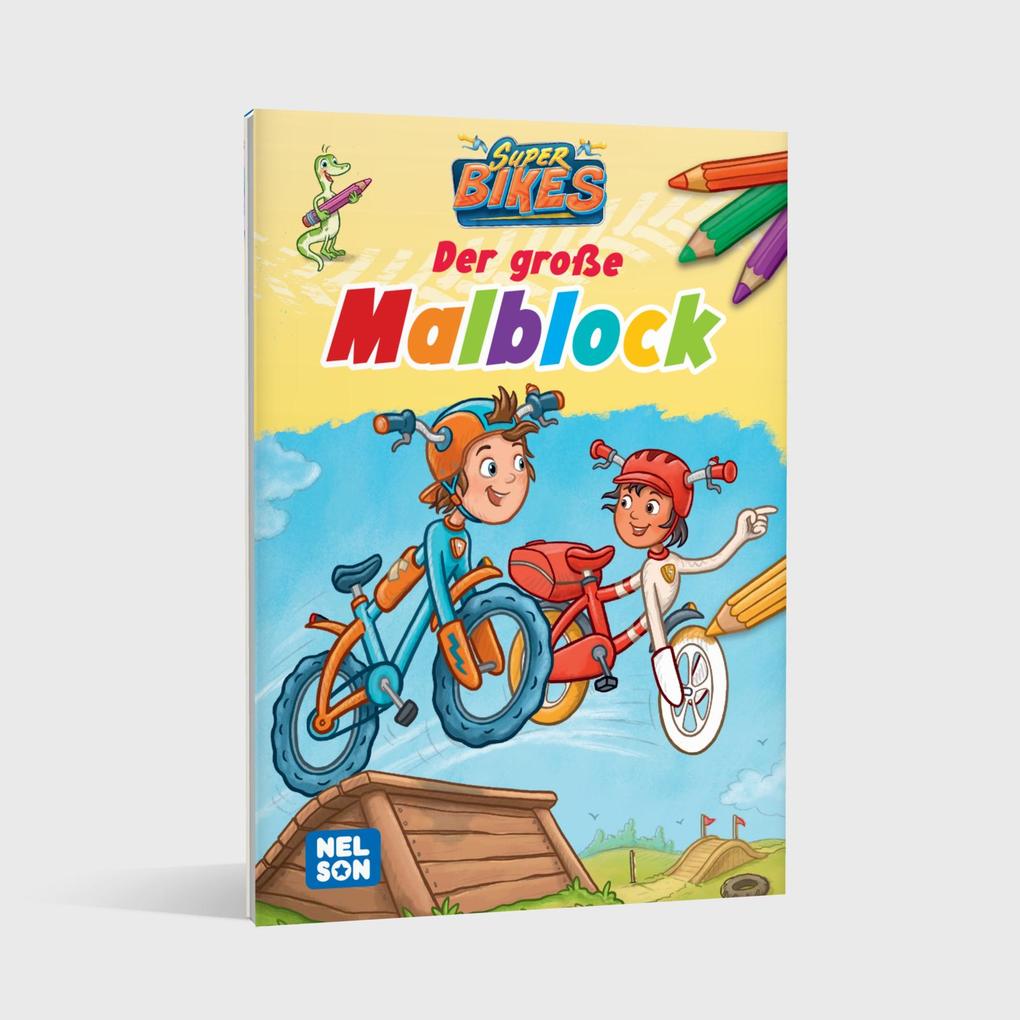 Weitere Ansicht: SUPERBIKES Der große Malblock