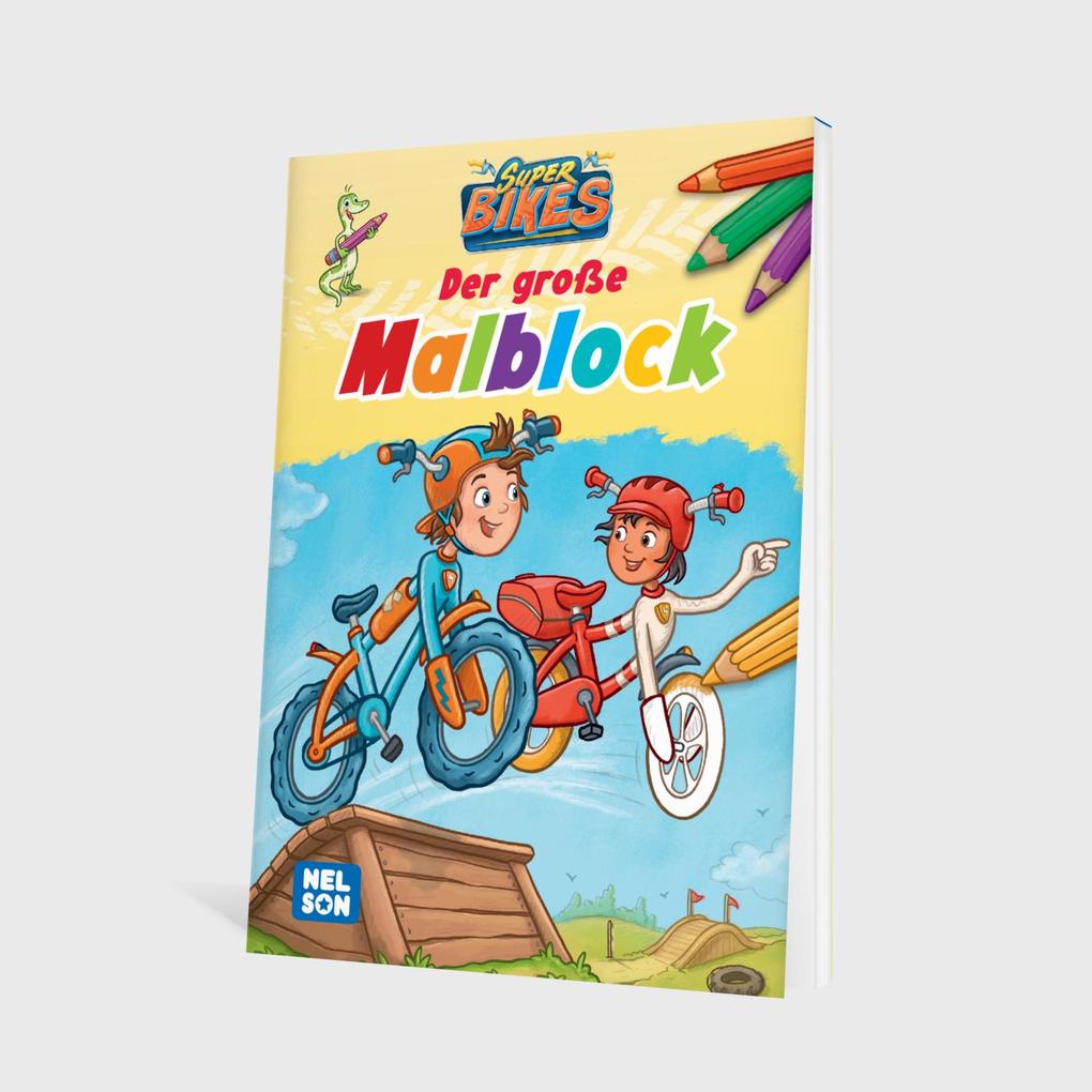 Weitere Ansicht: SUPERBIKES Der große Malblock