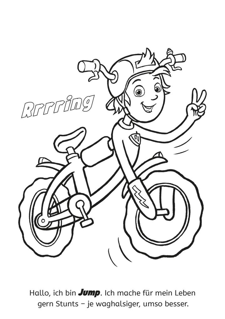 Weitere Ansicht: SUPERBIKES Der große Malblock