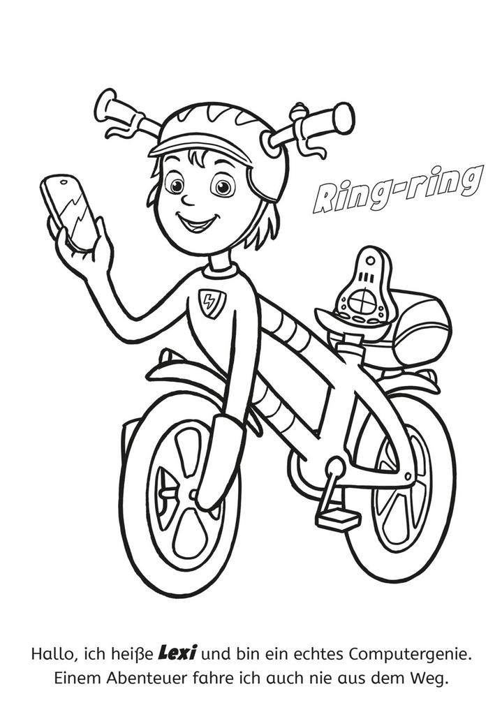 Weitere Ansicht: SUPERBIKES Der große Malblock