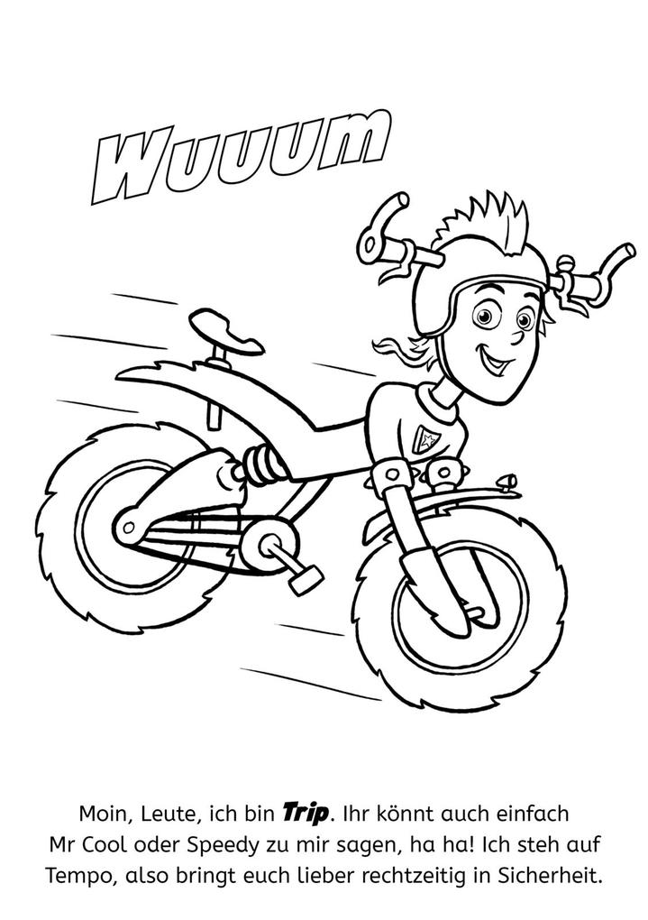 Weitere Ansicht: SUPERBIKES Der große Malblock