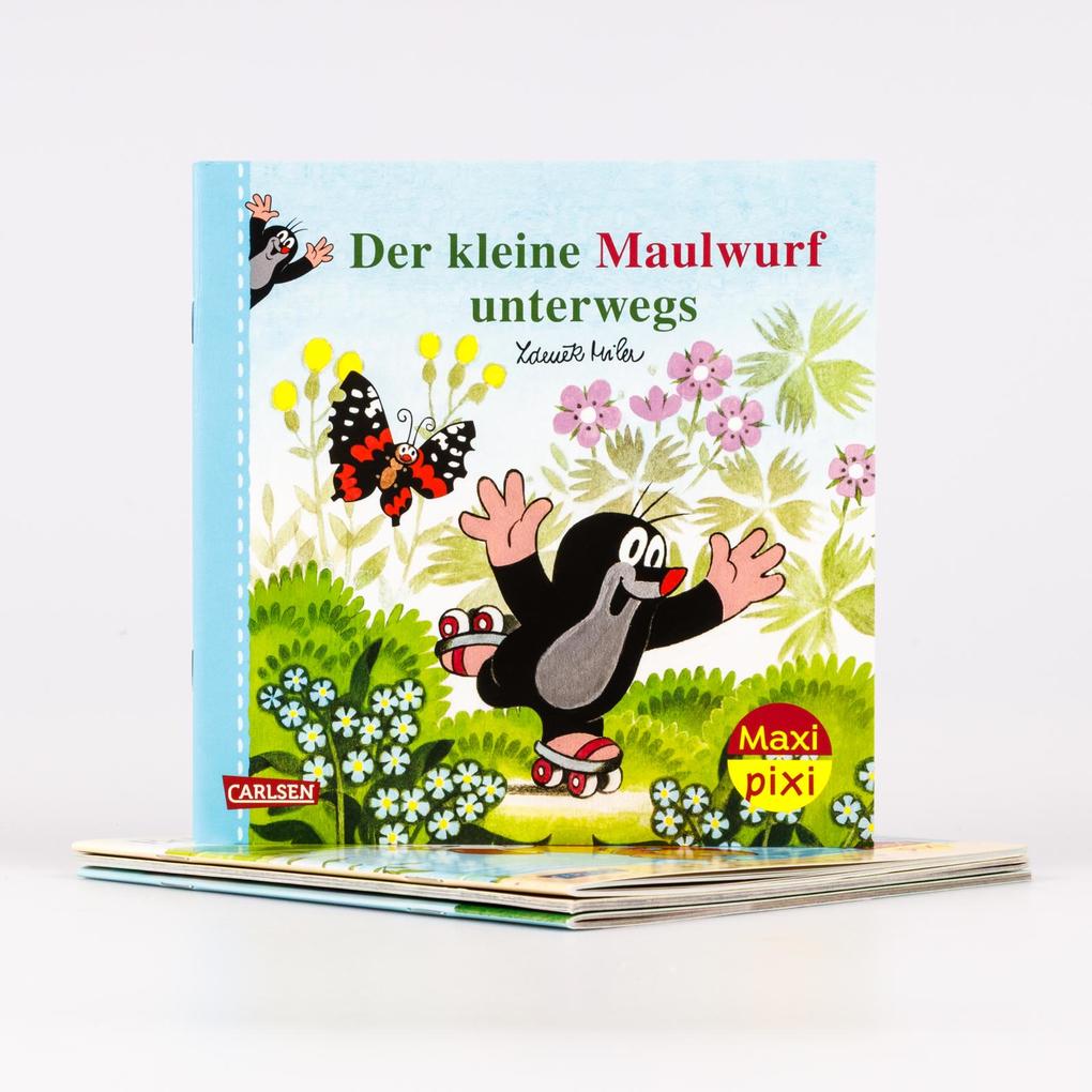 Weitere Ansicht: Maxi-Pixi-4er-Set 127: Draußen unterwegs (4x1 Exemplar) | Diverse