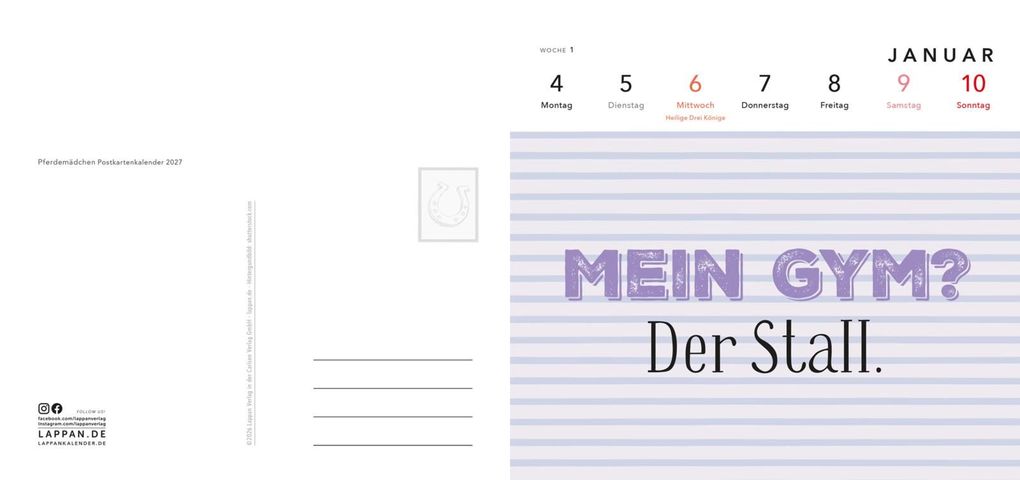 Weitere Ansicht: Pferdemädchen 2027 - Zum Reiten geboren, zum Ausmisten verdammt.