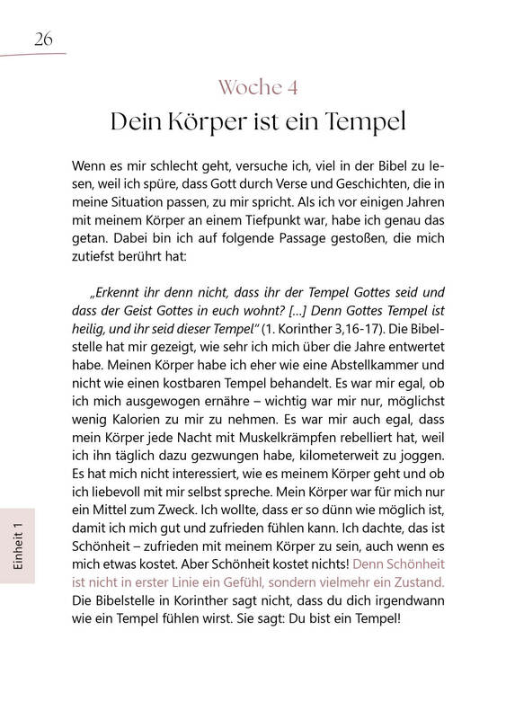 Weitere Ansicht: Du bist kostbar & wunderschön | Kira Geiss