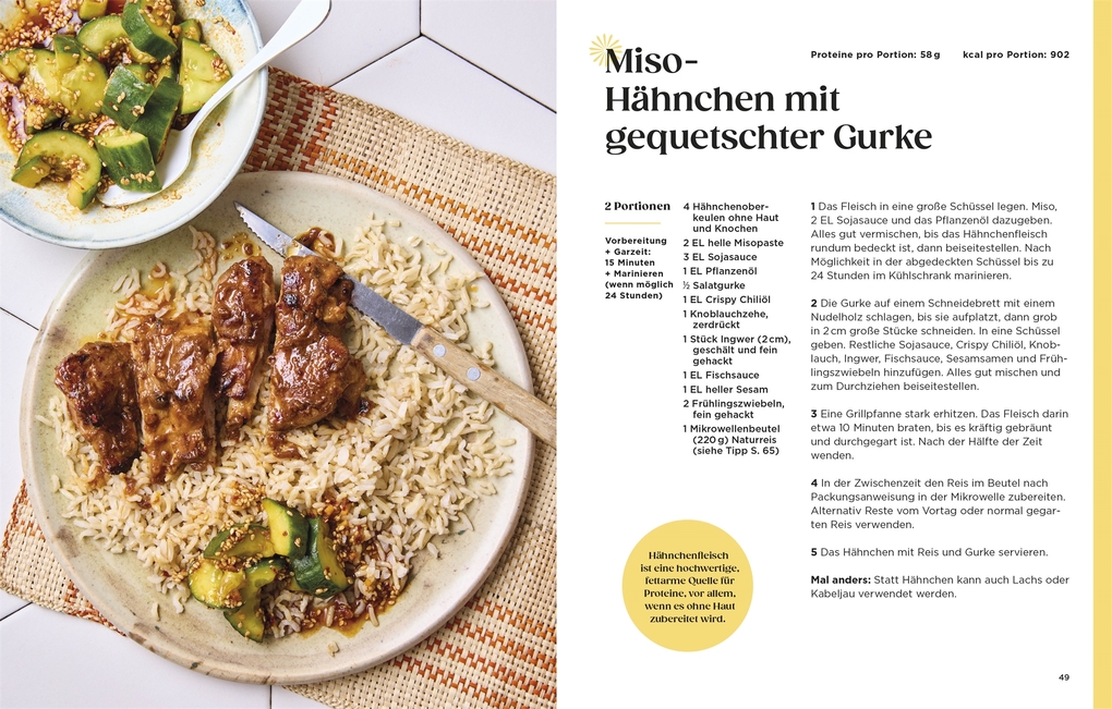 Weitere Ansicht: Healthy Everyday. High Protein ganz natürlich | Susanna Unsworth, Laura Clark