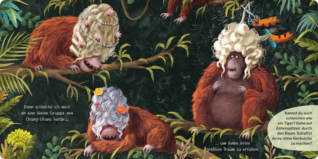 Weitere Ansicht: Der achtsame Tiger 1: Der achtsame Tiger (Pappbilderbuchausgabe) | Przemyslaw Wechterowicz