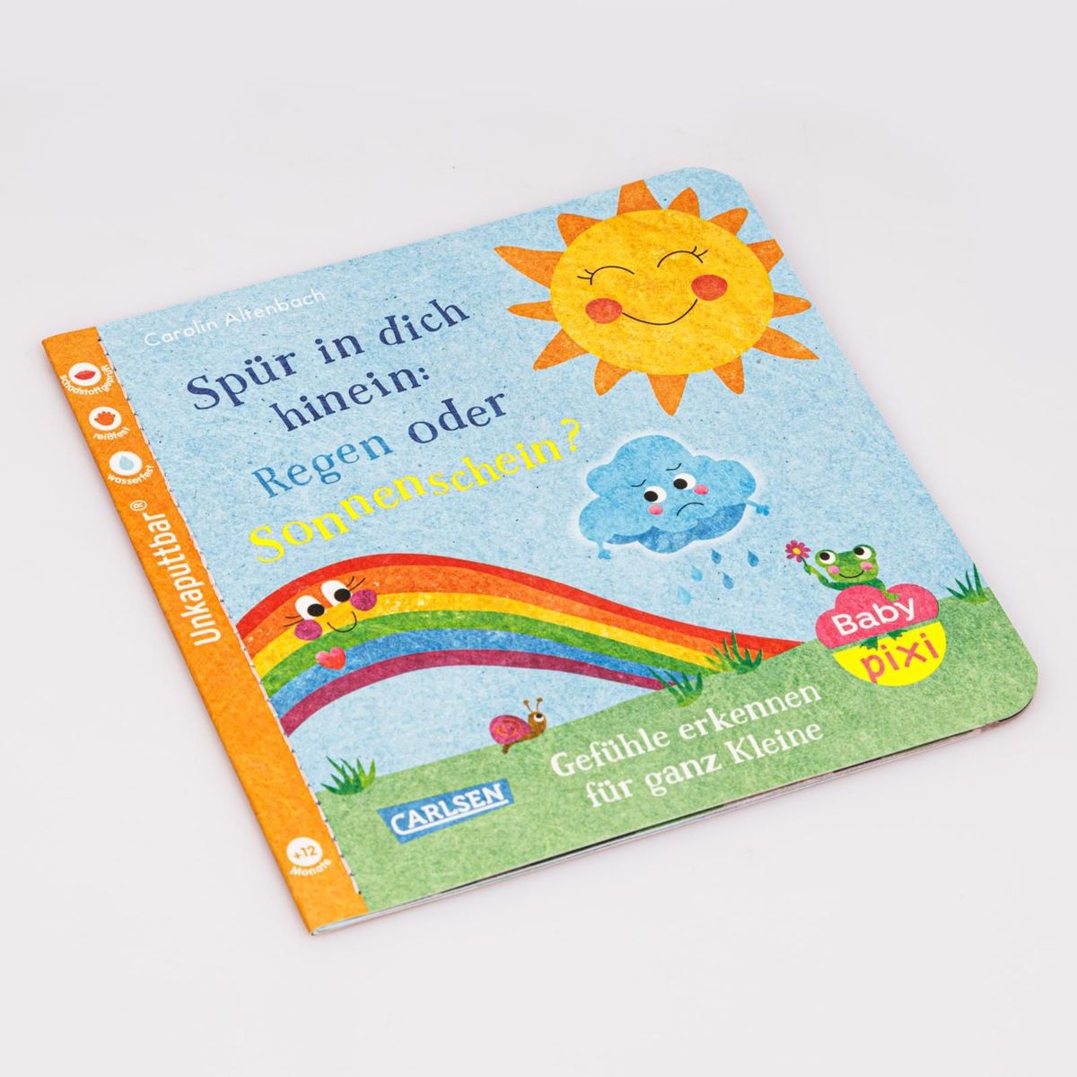 Weitere Ansicht: Baby Pixi (unkaputtbar) 176: Spür in dich hinein: Regen oder Sonnenschein? | Carolin Altenbach