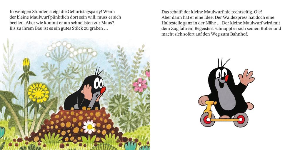 Weitere Ansicht: Maxi Pixi 504: Der kleine Maulwurf unterwegs | Zdenk Miler, Hanna Sörensen, Zdenek Miler