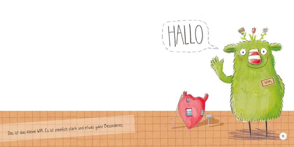 Weitere Ansicht: Das große Buch vom kleinen WIR | Daniela Kunkel