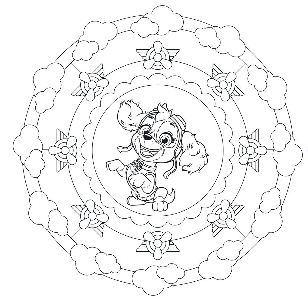 Weitere Ansicht: PAW Patrol Mitmachbuch: Mandala-Malspaß