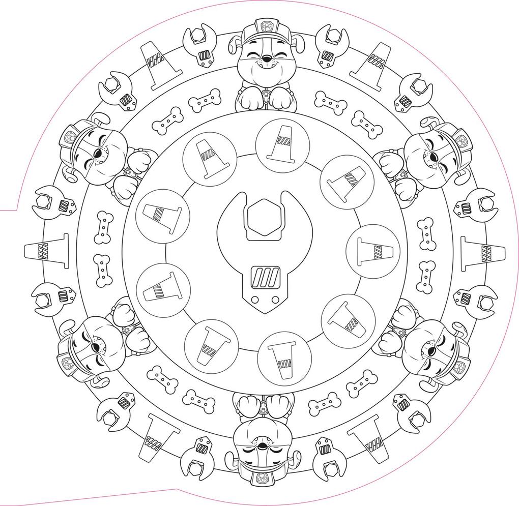 Weitere Ansicht: PAW Patrol Mitmachbuch: Mandala-Malspaß