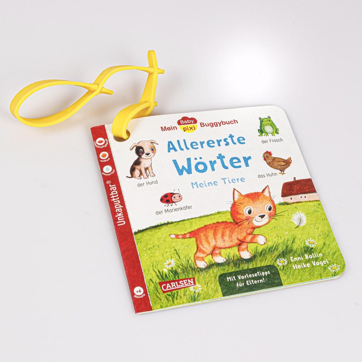 Weitere Ansicht: Baby Pixi (unkaputtbar) 179: Mein Baby-Pixi-Buggybuch: Allererste Wörter: Meine Tiere | Enni Bollin