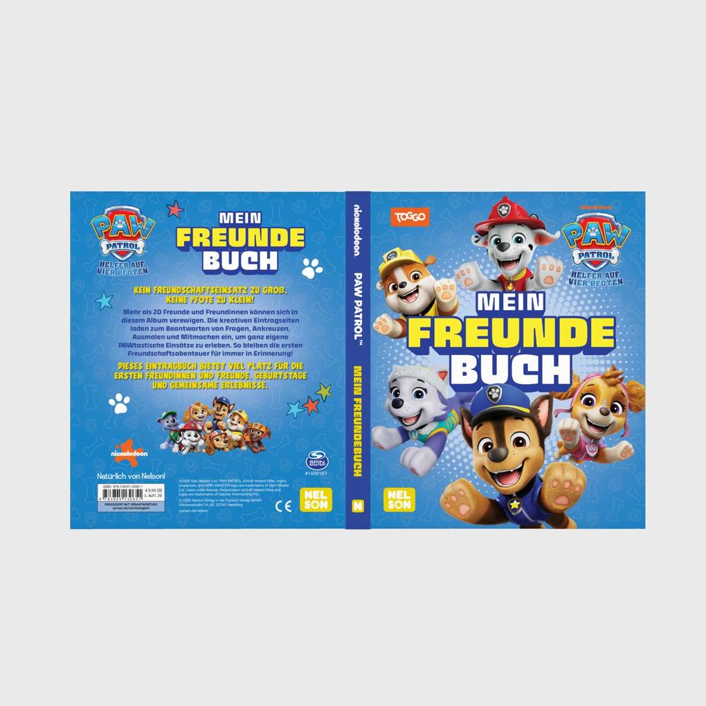Weitere Ansicht: PAW Patrol Mitmachbuch: Mein Freundebuch