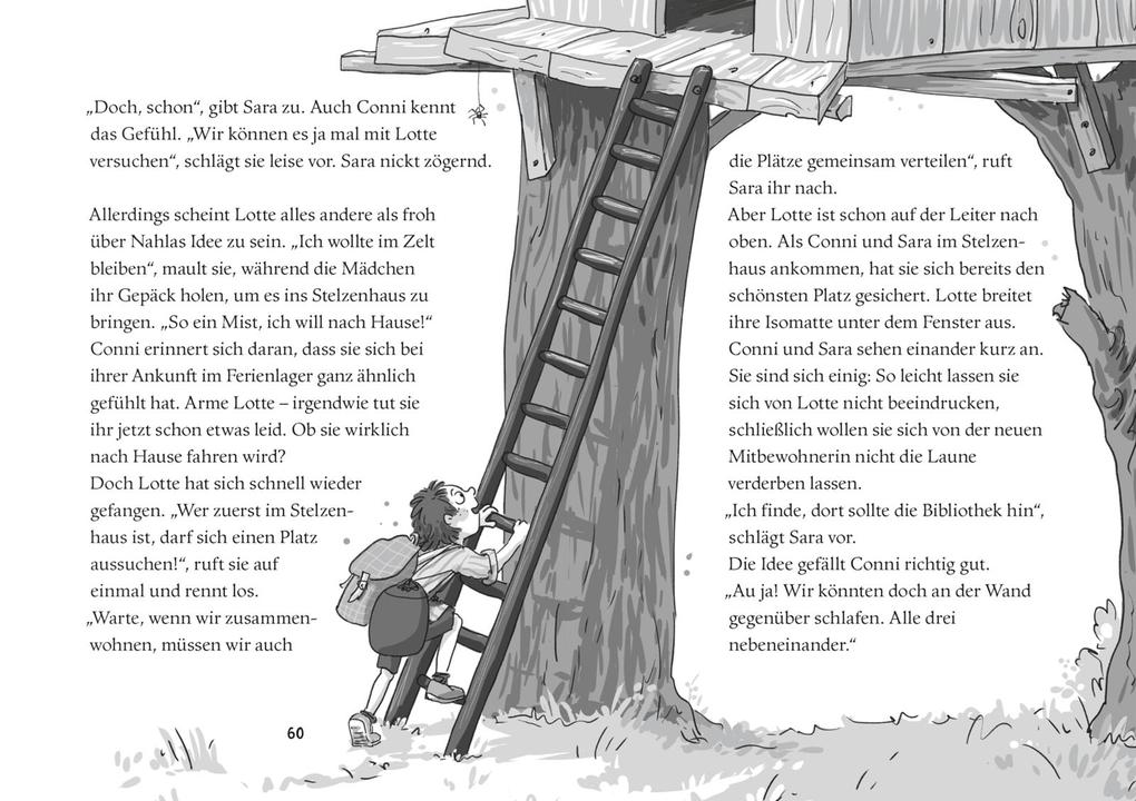 Weitere Ansicht: Abenteuerspaß mit Conni: Conni im Ferienlager | Barbara Iland-Olschewski