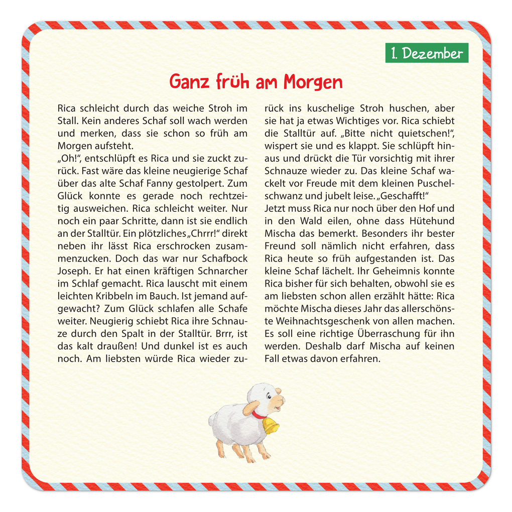 Weitere Ansicht: Frohe Weihnachten, Rica! | Katia Simon