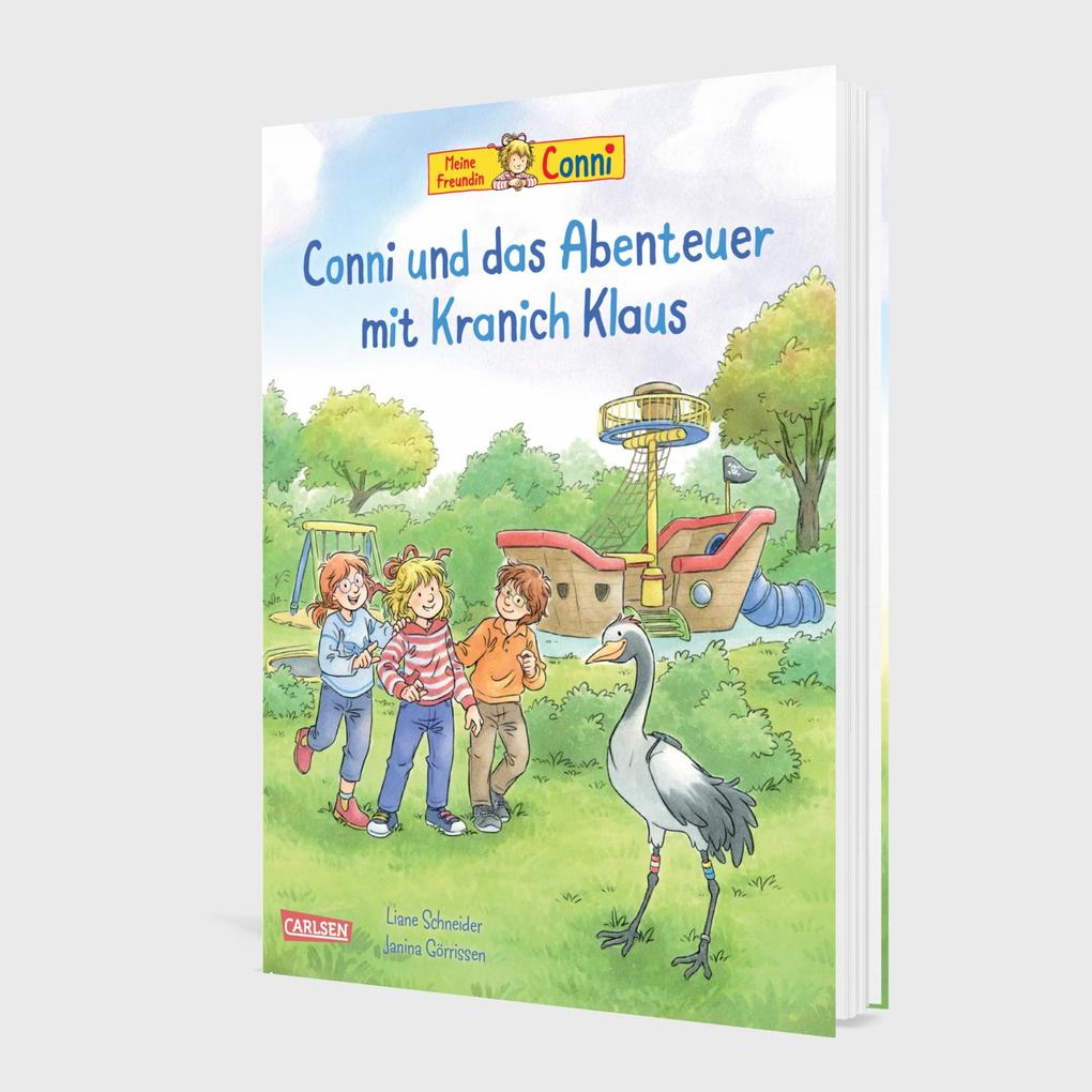 Weitere Ansicht: Conni-Bilderbücher: Conni und das Abenteuer mit Kranich Klaus | Liane Schneider