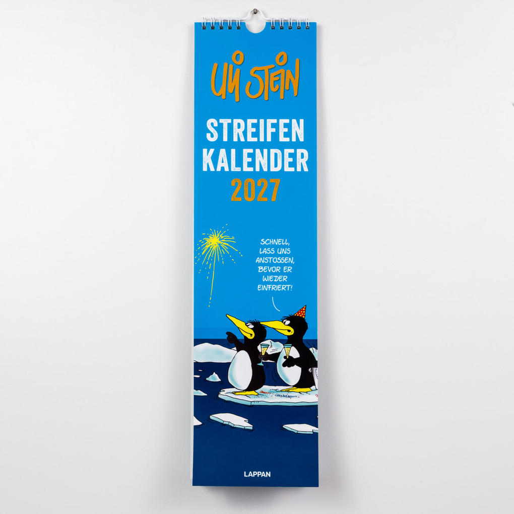 Weitere Ansicht: Uli Stein Streifenkalender 2027: Monatskalender für die Wand | Uli Stein