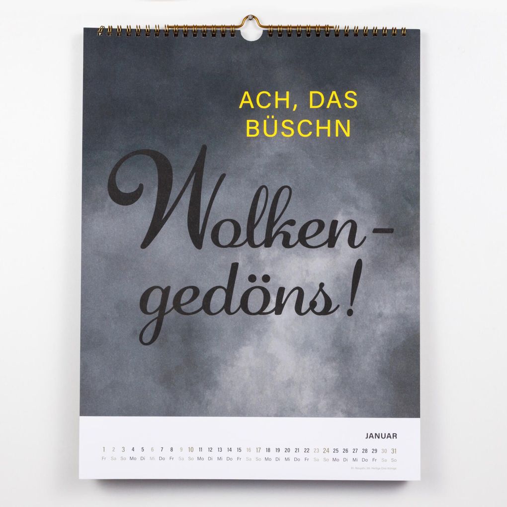 Weitere Ansicht: MOIN!: Wandkalender 2027 - Watt mutt, dat mutt