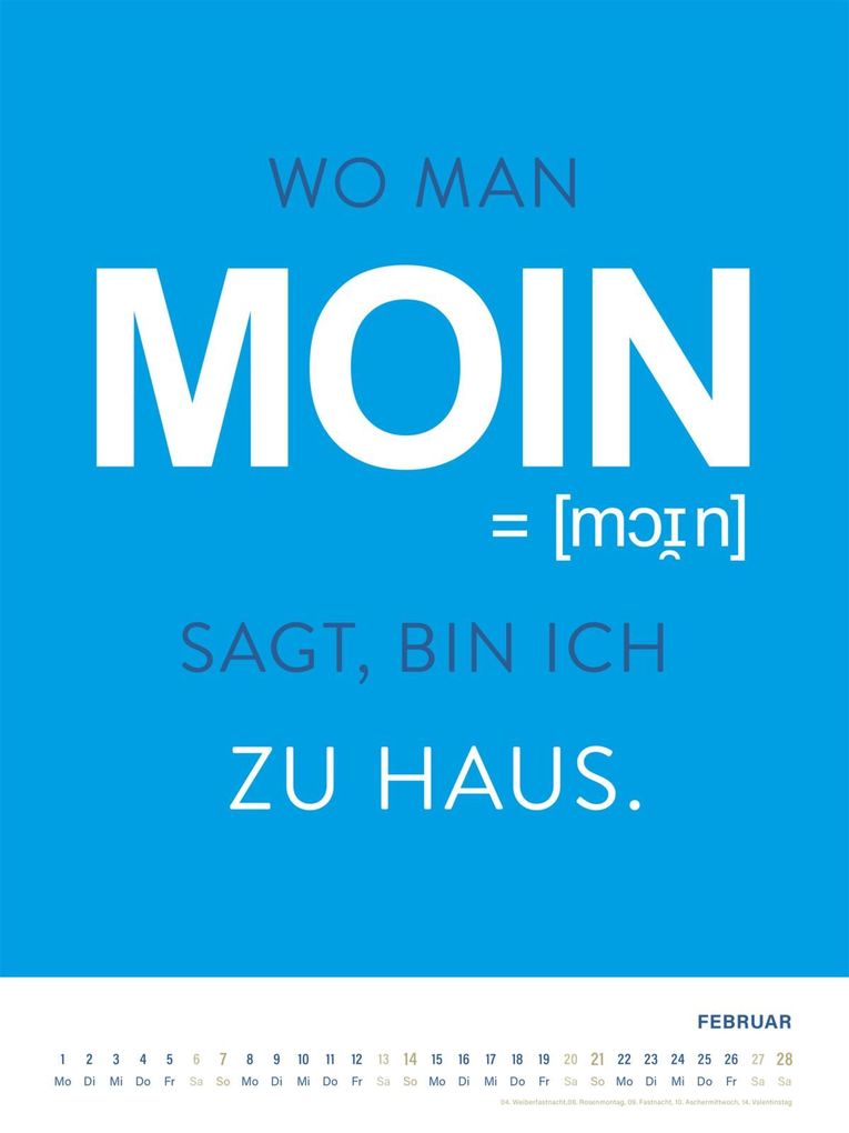 Weitere Ansicht: MOIN!: Wandkalender 2027 - Watt mutt, dat mutt