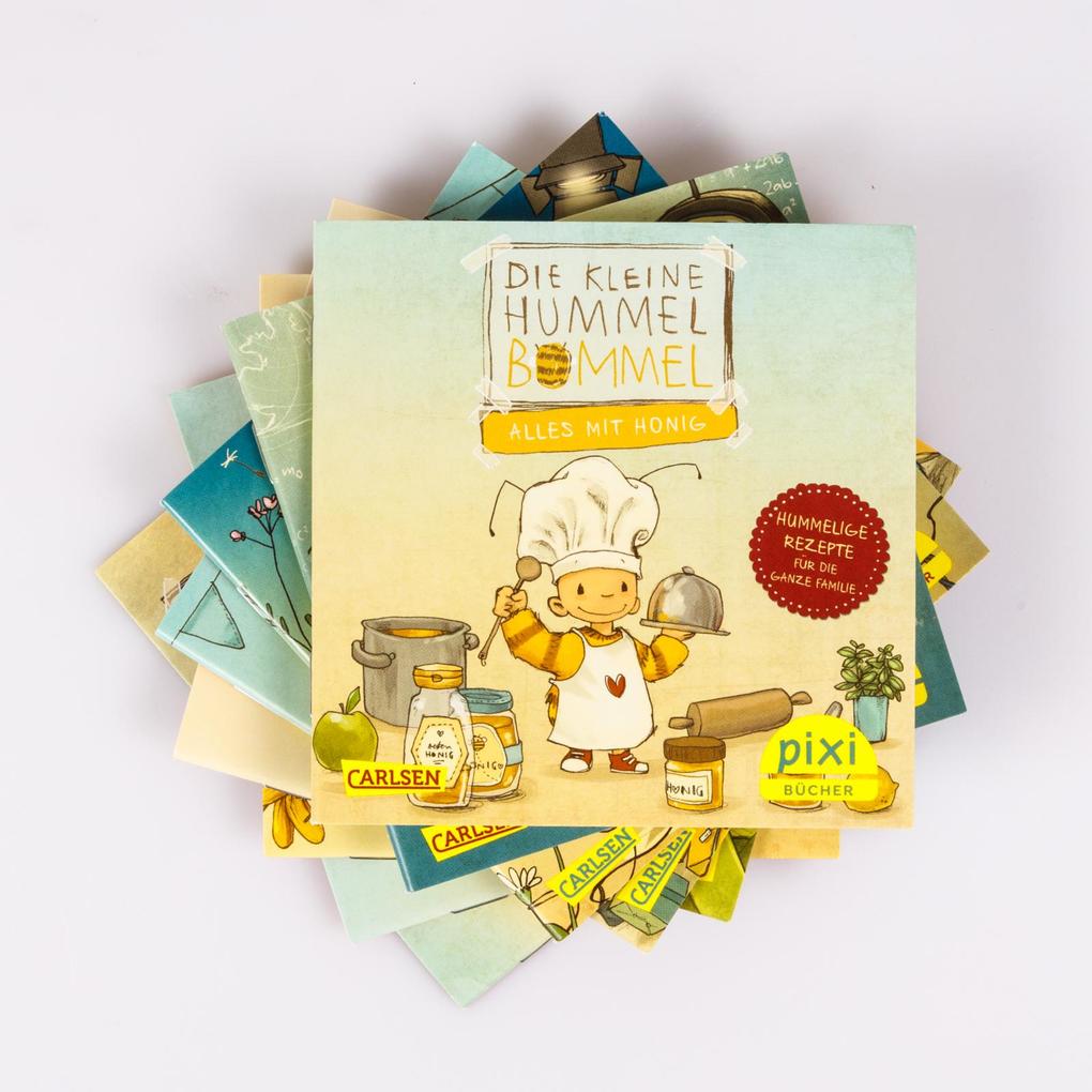 Weitere Ansicht: Pixi-8er-Set 309: Die kleine Hummel Bommel (8x1 Exemplar) | Maite Kelly, Britta Sabbag
