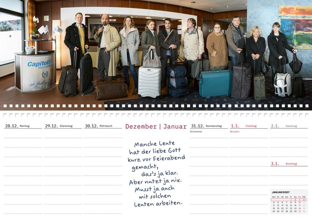 Weitere Ansicht: Stromberg Tischkalender 2027