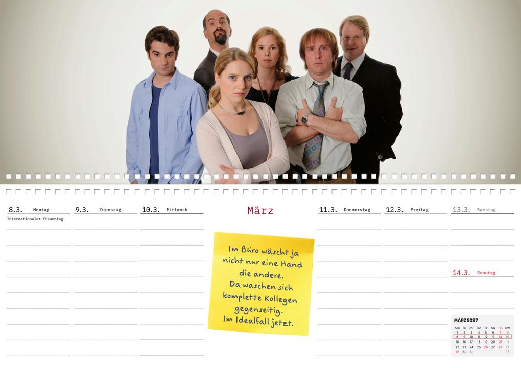 Weitere Ansicht: Stromberg Tischkalender 2027