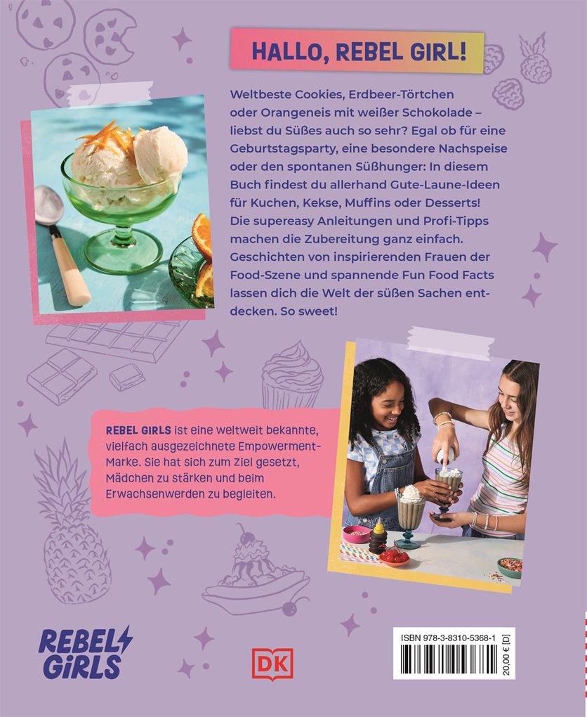 Weitere Ansicht: Rebel Girls - das Original. Cookbook for Rebel Girls Sweet