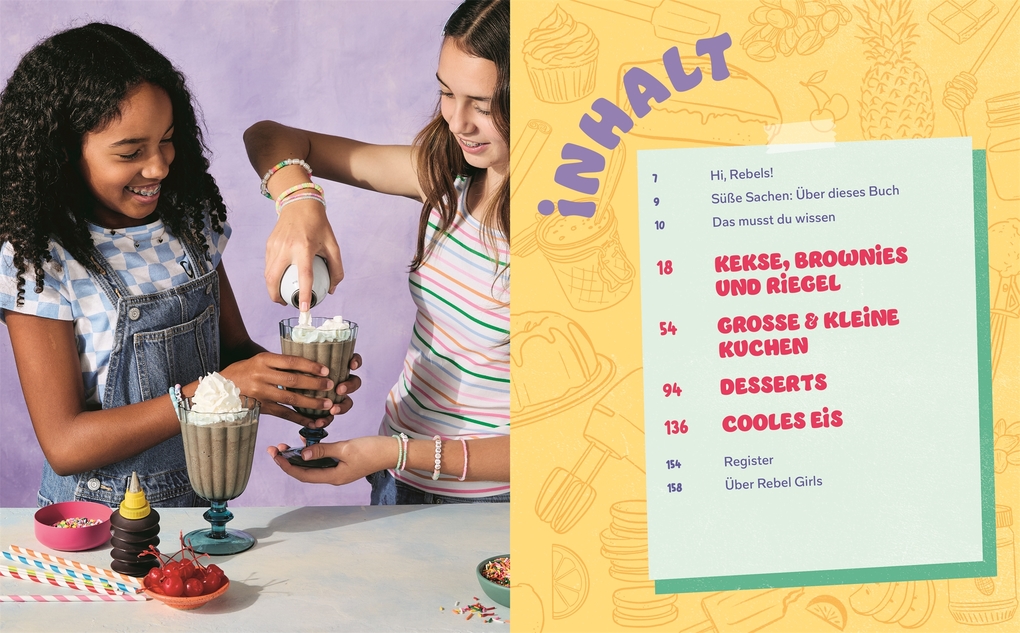 Weitere Ansicht: Rebel Girls - das Original. Cookbook for Rebel Girls Sweet